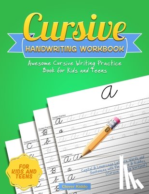 Clever Kiddo - Cursive Handwriting Workbook