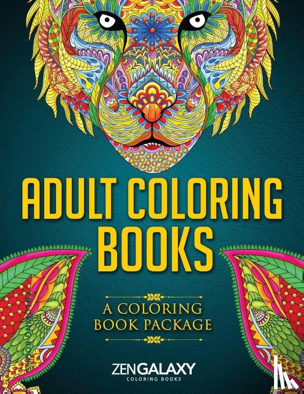 Zengalaxy Coloring - Adult Coloring Books