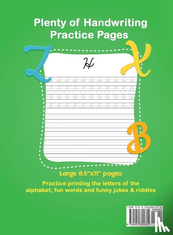 Clever Kiddo - Cursive Handwriting Workbook