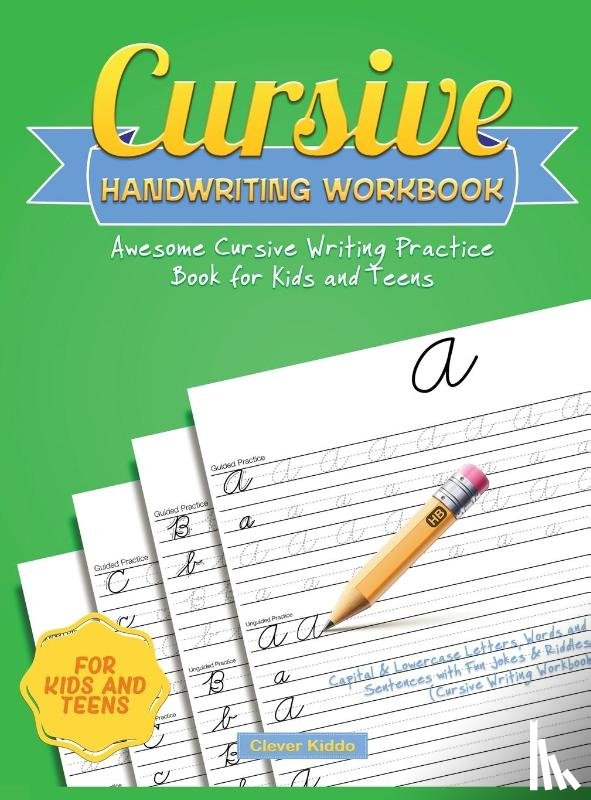 Clever Kiddo - Cursive Handwriting Workbook