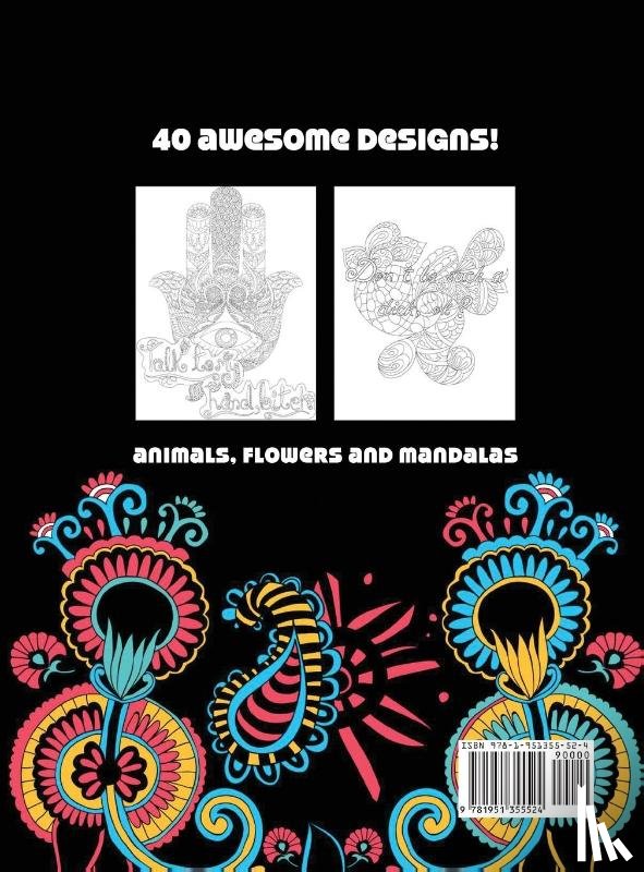 Potty Mouth Coloring - Swear Word Coloring Book