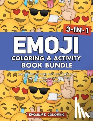 Emojilife Coloring - Emoji Coloring & Activity Book Bundle