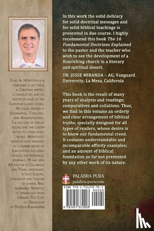 Montoya, Eliud A - The 16 Fundamental Doctrines Explained