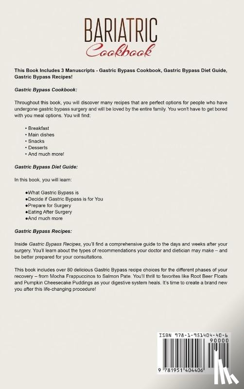 Carter, John - Bariatric Cookbook