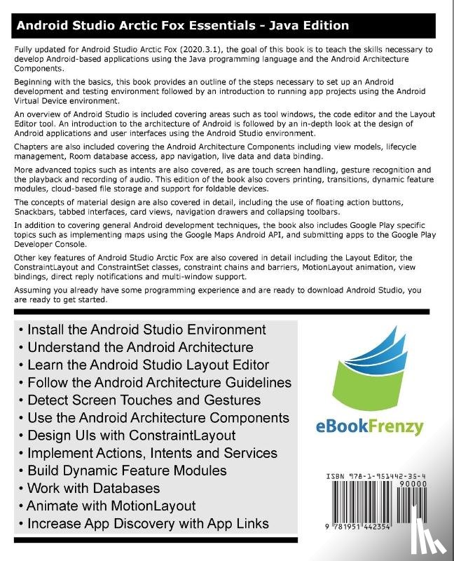Smyth, Neil - Android Studio Arctic Fox Essentials - Java Edition