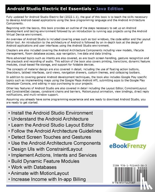 Smyth, Neil - Android Studio Electric Eel Essentials - Java Edition
