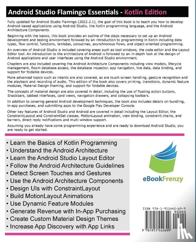 Smyth, Neil - Android Studio Flamingo Essentials - Kotlin Edition
