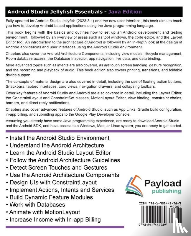 Smyth - Android Studio Jellyfish Essentials - Java Edition