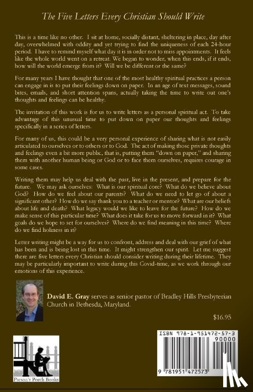 Gray, David E - The Five Letters Every Christian Should Write