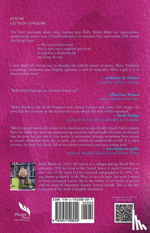 Biole, Baiba - To Taste the River