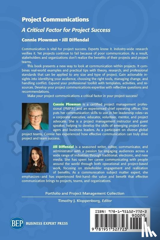 Plowman, Connie, Diffendal, Jill - Project Communications