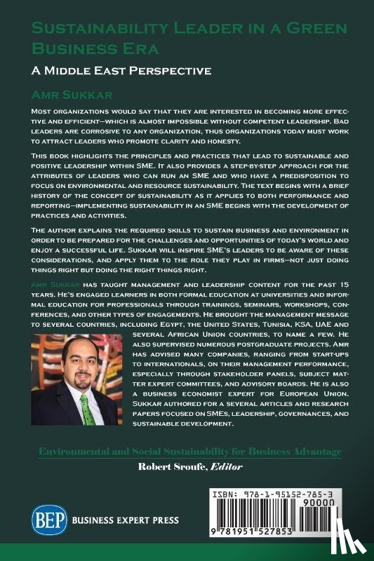 Sukkar, Amr - Sustainability Leader in a Green Business Era