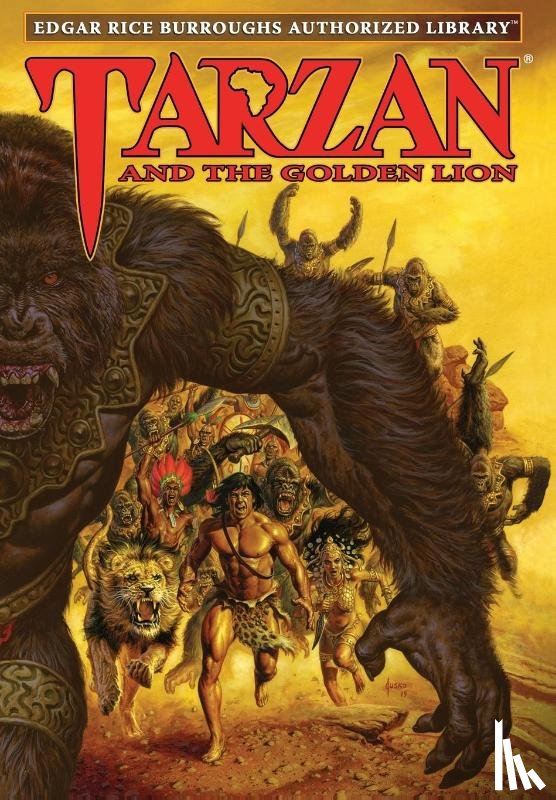 Burroughs, Edgar Rice - Tarzan and the Golden Lion