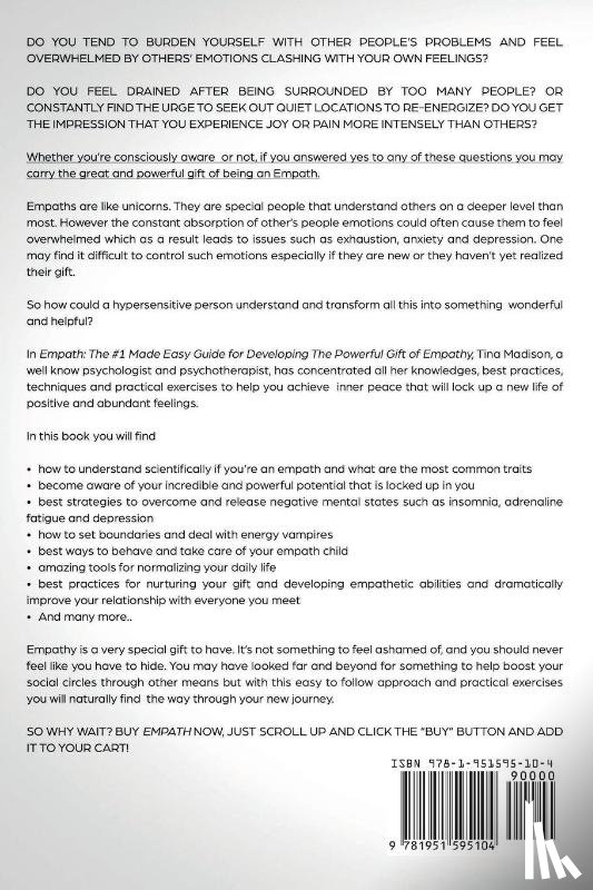 Madison, Tina - Empath