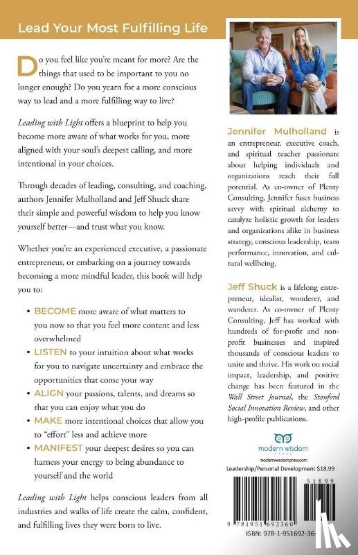 Mulholland, Jennifer, Shuck, Jeff - Leading with Light