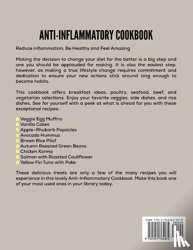 Renolds, Felicia - Anti Inflammatory Complete Cookbook