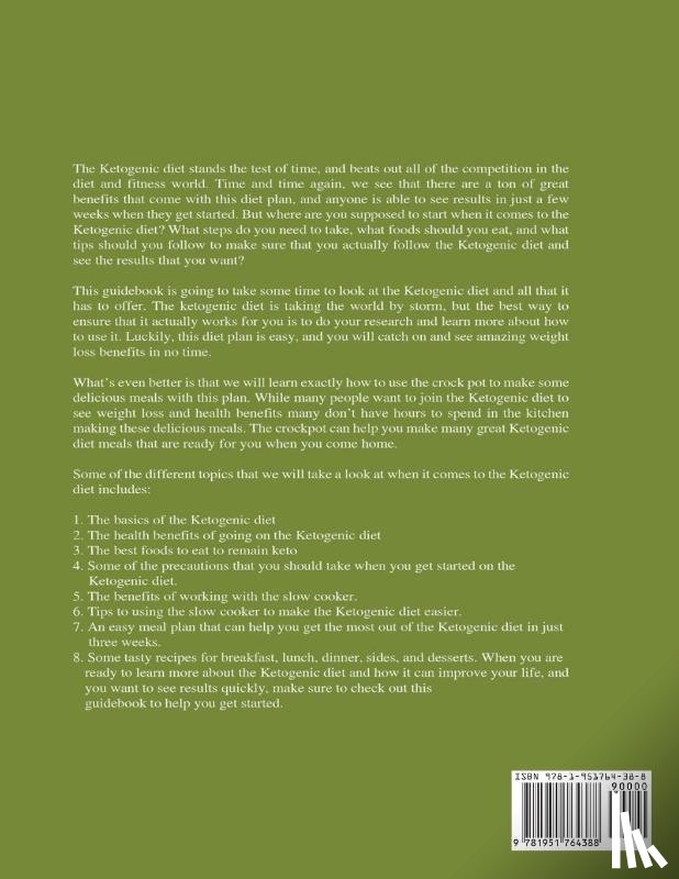 Andrews, Jenna - Keto Diet Slow Cooker Cookbook 2020