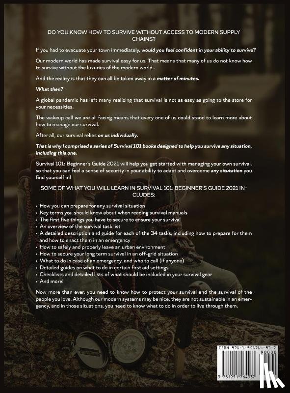 Ander, Rory - Survival 101 Beginner's Guide 2021