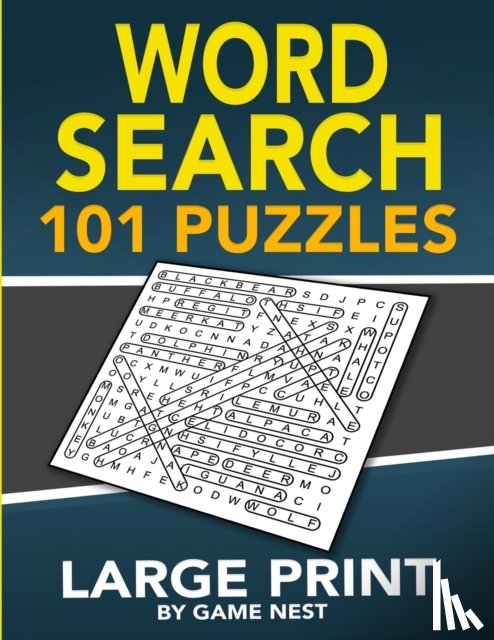Nest, Game - Word Search 101 Puzzles Large Print
