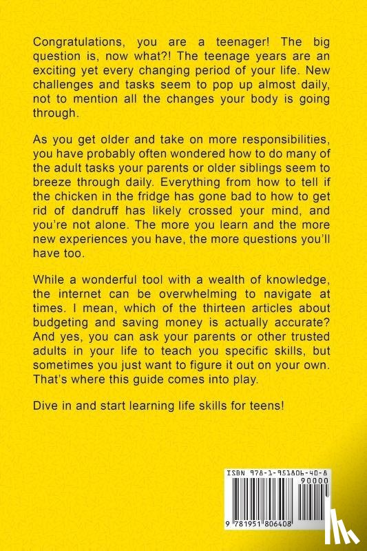 Harris, Karen - Life Skills for Teens