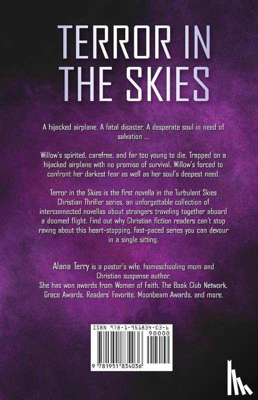 Terry, Alana - Terror in the Skies - Large Print