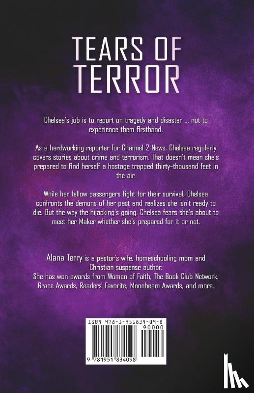 Terry, Alana - Tears of Terror - Large Print