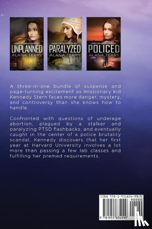 Terry, Alana - Kennedy Stern Christian Suspense Books 1-3