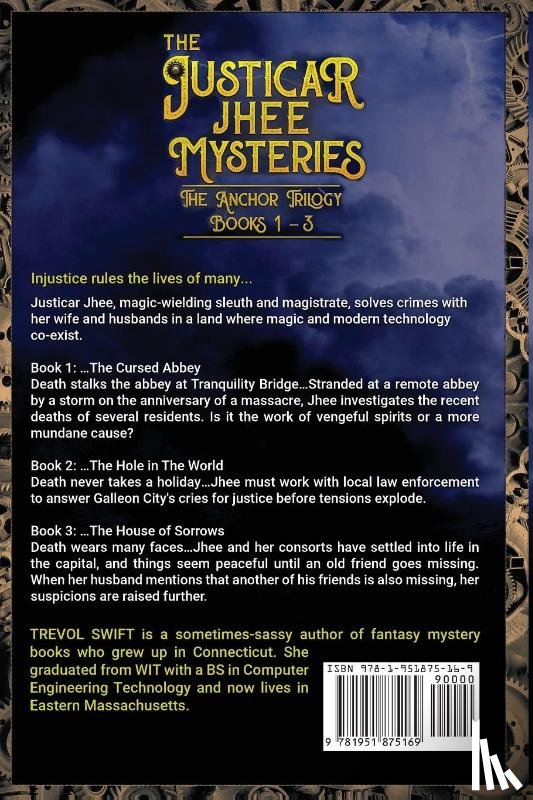 Swift, Trevol - The Justicar Jhee Mysteries
