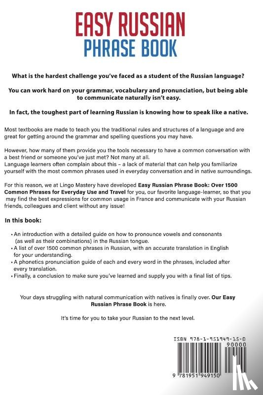 Lingo Mastery - Easy Russian Phrase Book