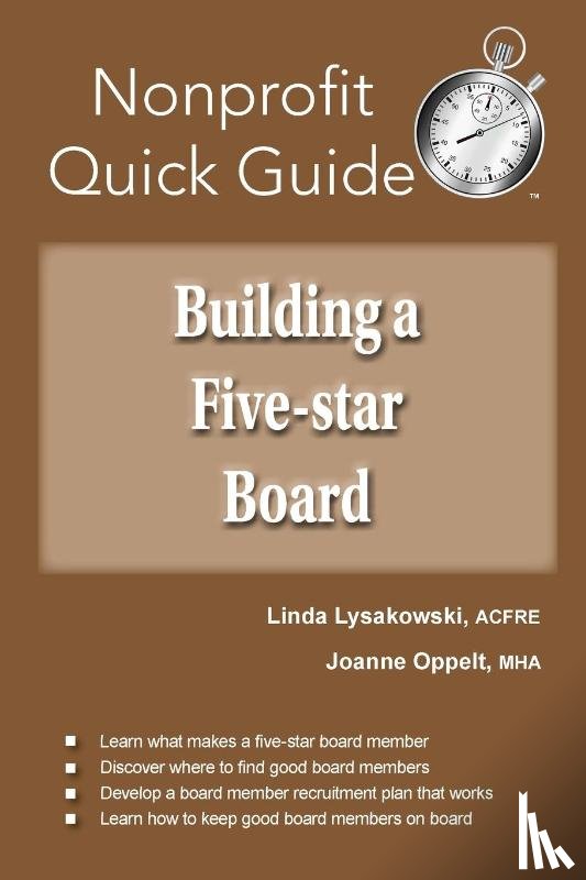 Lysakowski, Linda, Oppelt, Joanne - Building a Five-star Board