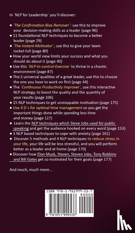 Slane, Jonatan - NLP for Leadership