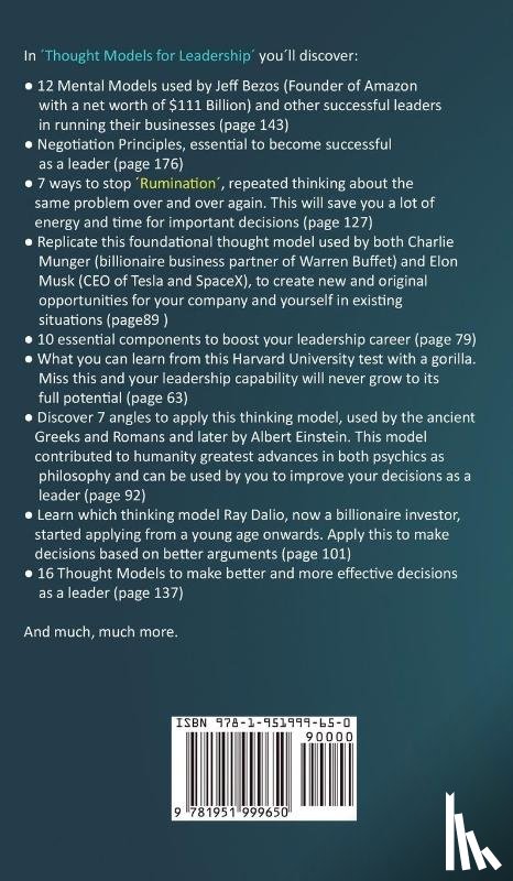 Slane, Jonatan - Thought Models for Leadership