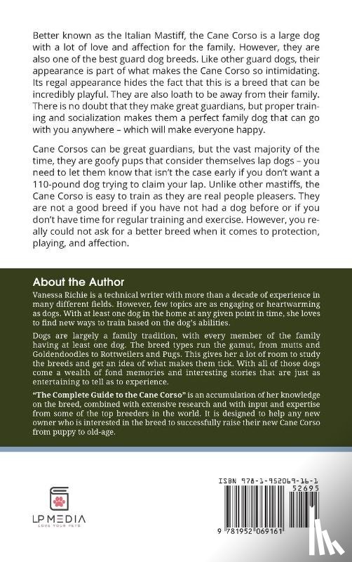 Richie, Vanessa - The Complete Guide to the Cane Corso