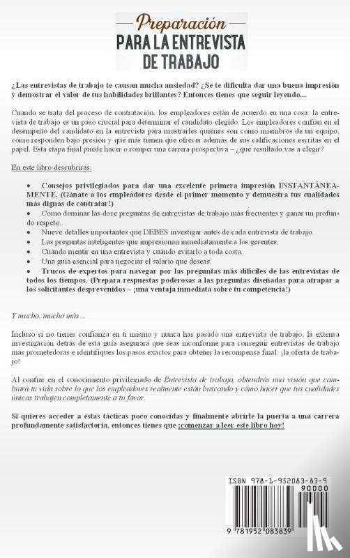 Baca, Victor - Preparacion para la entrevista de trabajo