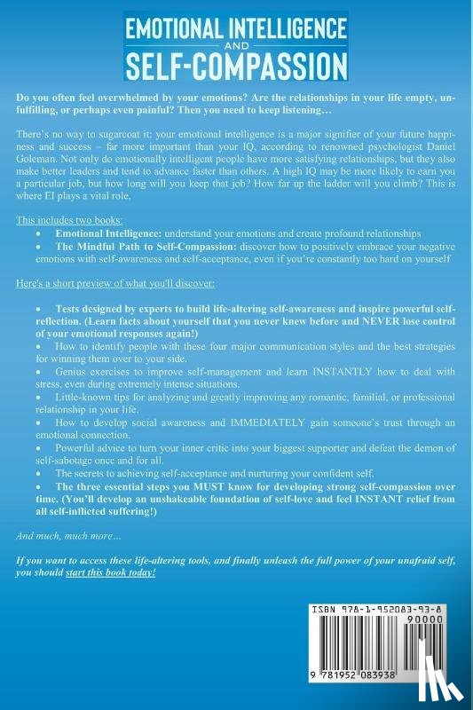 Walls, Emma - Emotional Intelligence and Self-Compassion 2-in-1 Book