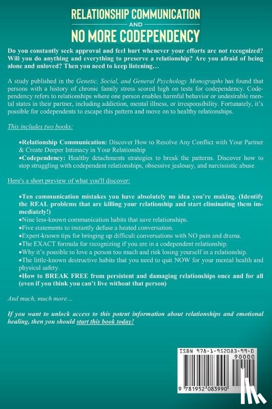 Walls, Emma - Relationship Communication and No More Codependency 2-in-1 Book