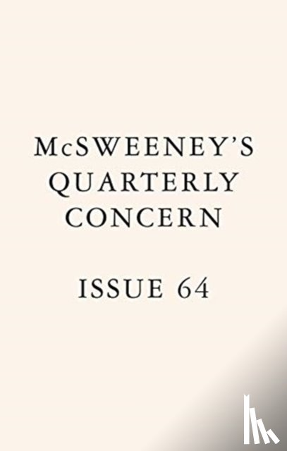 BOYLE, CLAIRE - MCSWEENEYS QUARTERLY