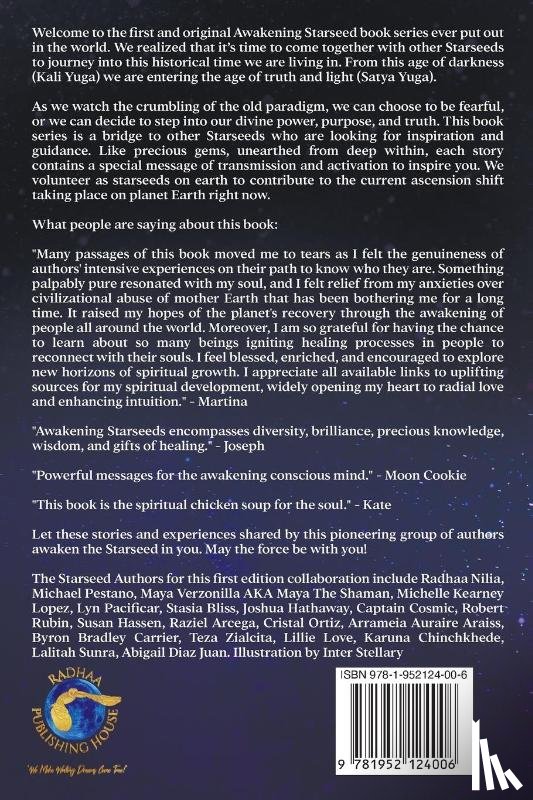 Nilia, Radhaa, Pestano, Mike - Awakening Starseeds