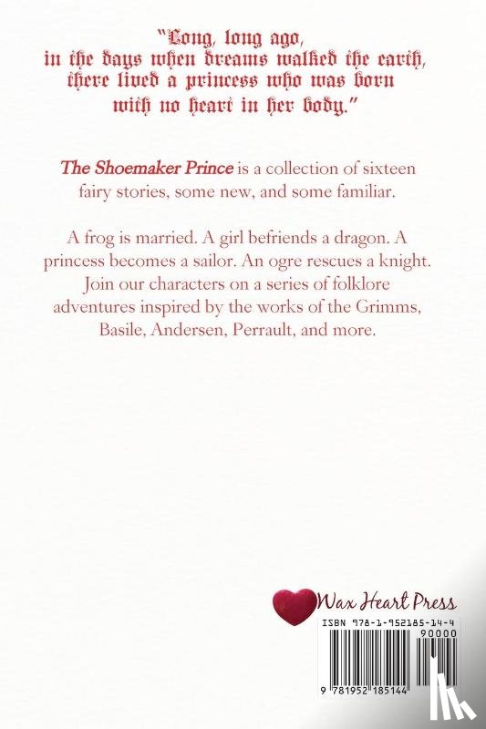 Prater, Jenny - The Shoemaker Prince