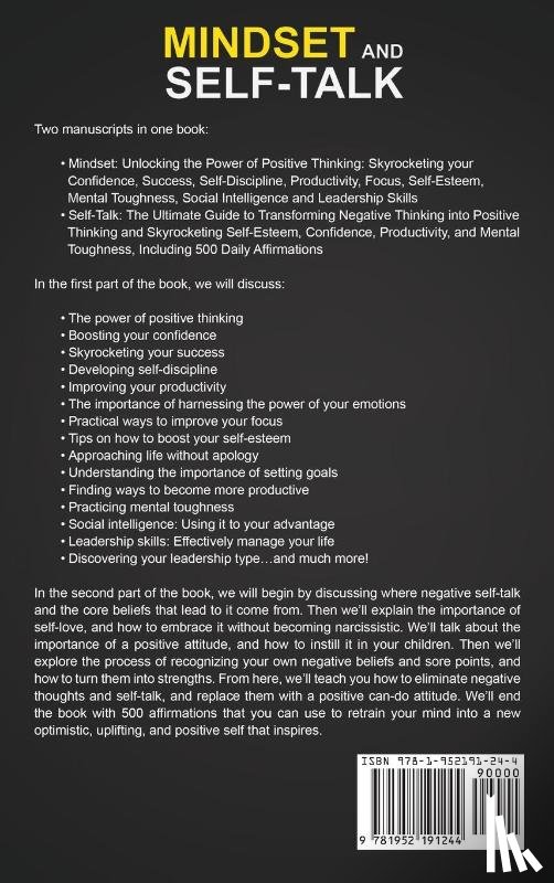 Dudley, Mark - Mindset and Self-Talk