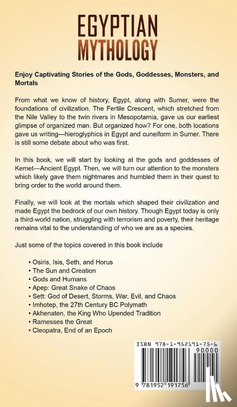 Matt Clayton, Clayton - Egyptian Mythology