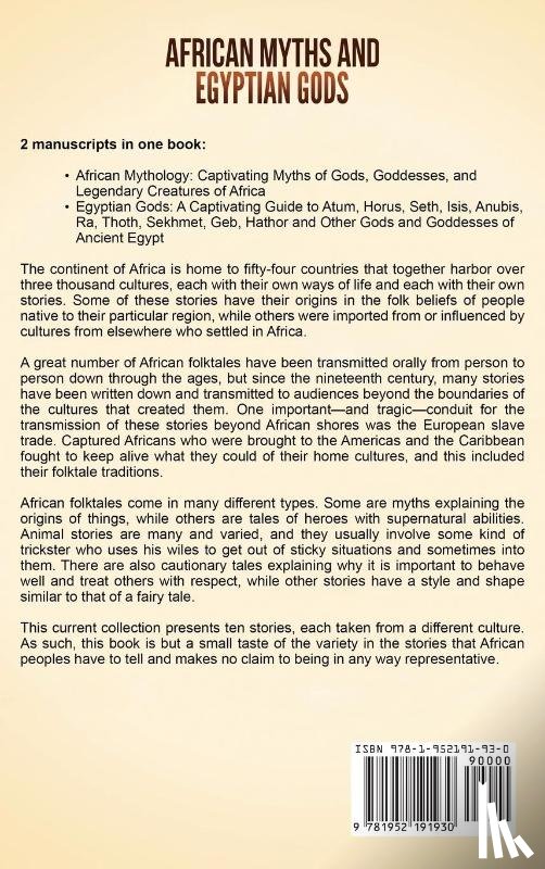 Clayton, Matt - African Myths and Egyptian Gods