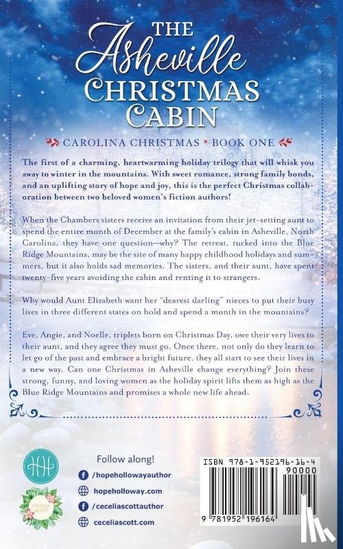Holloway, Hope, Scott, Cecelia - The Asheville Christmas Cabin