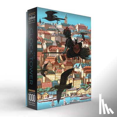 Doyle, Tim - It's a Clock Tower: 1000 Piece Jigsaw Puzzle by Tim Doyle
