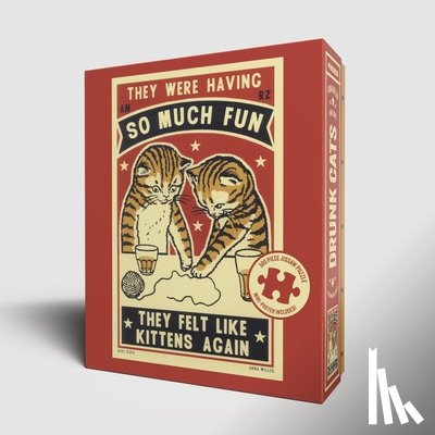 Miller, Arna - Kittens Again: 500 Piece Jigsaw Puzzle by Arna Miller & Ravi Zupa