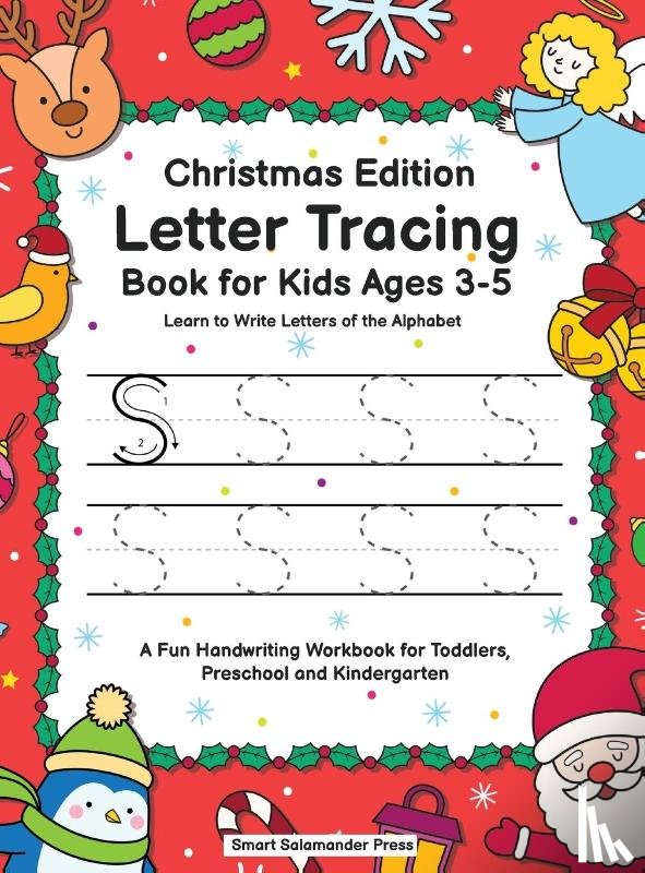 Smart Salamander Press - Letter Tracing Book for Kids Ages 3-5