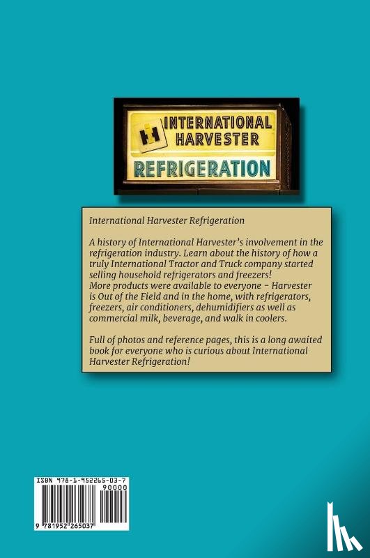 Tomac, Sarah - International Harvester Refrigeration