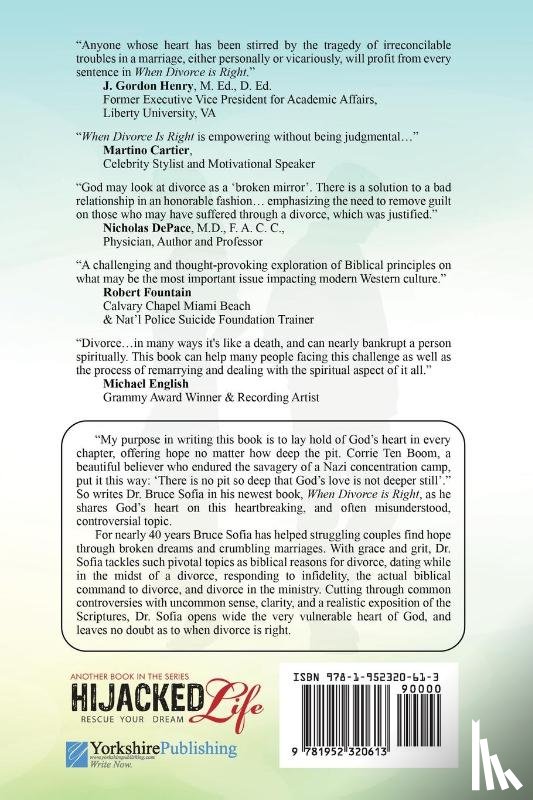 Sofia, Bruce J - When Divorce Is Right