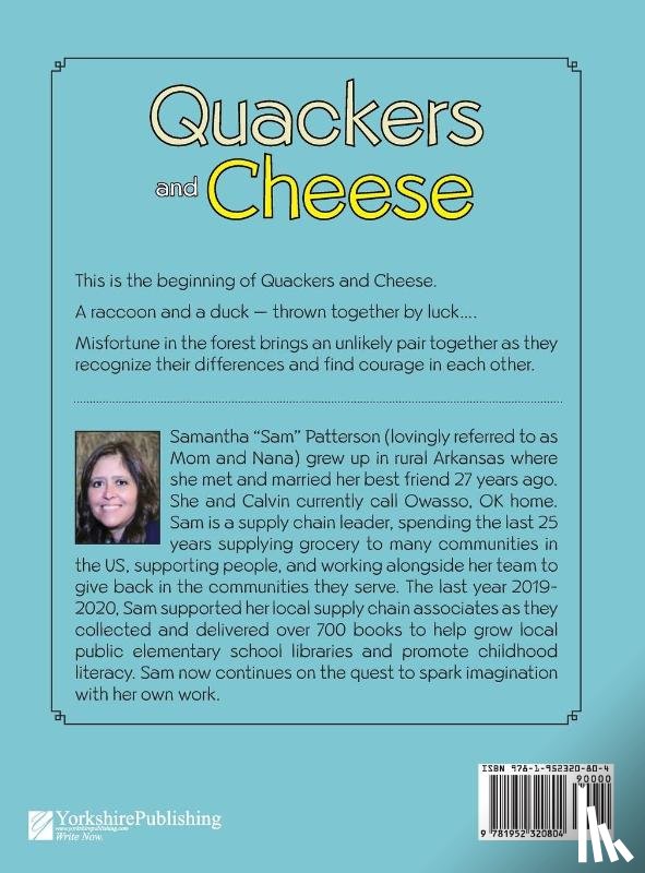 Patterson, Samantha - Quackers and Cheese