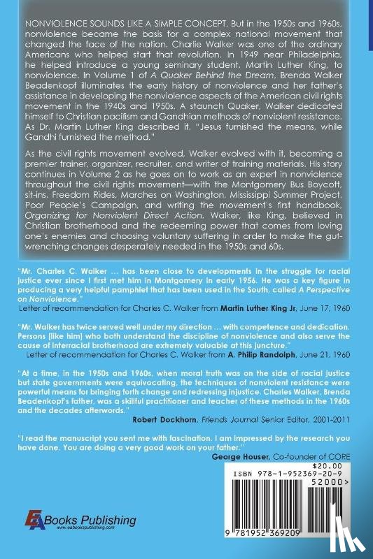 Beadenkopf, Brenda Walker - A Quaker Behind the Dream